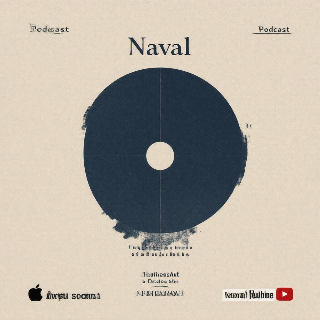 AI-created image of Naval Podcast