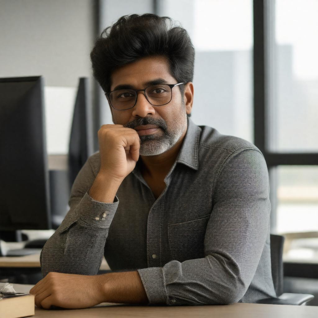 AI-created image of Naval Ravikant