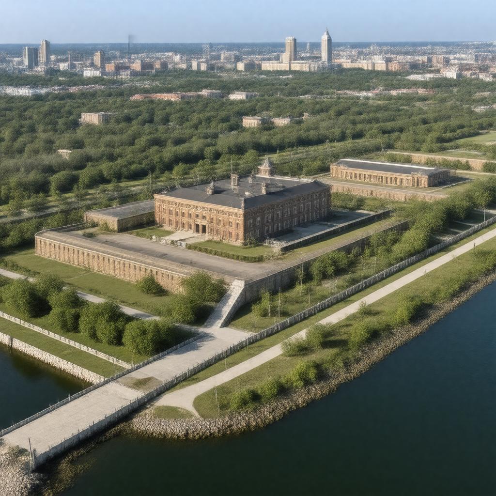 AI-created image of Naval Support Facility Anacostia