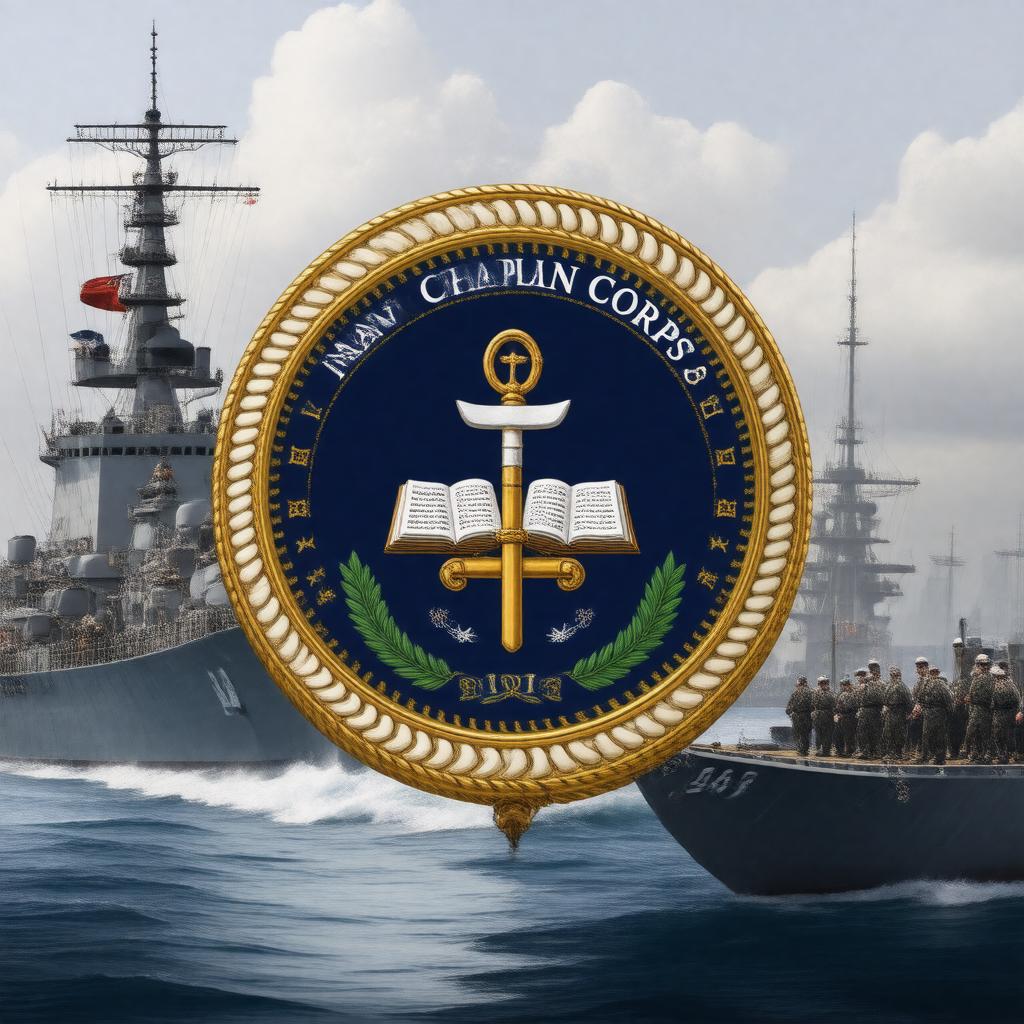 AI-created image of Navy Chaplain Corps