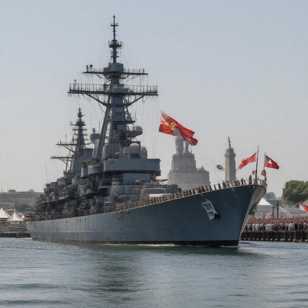 Click to view larger image AI-created image of Navy Day