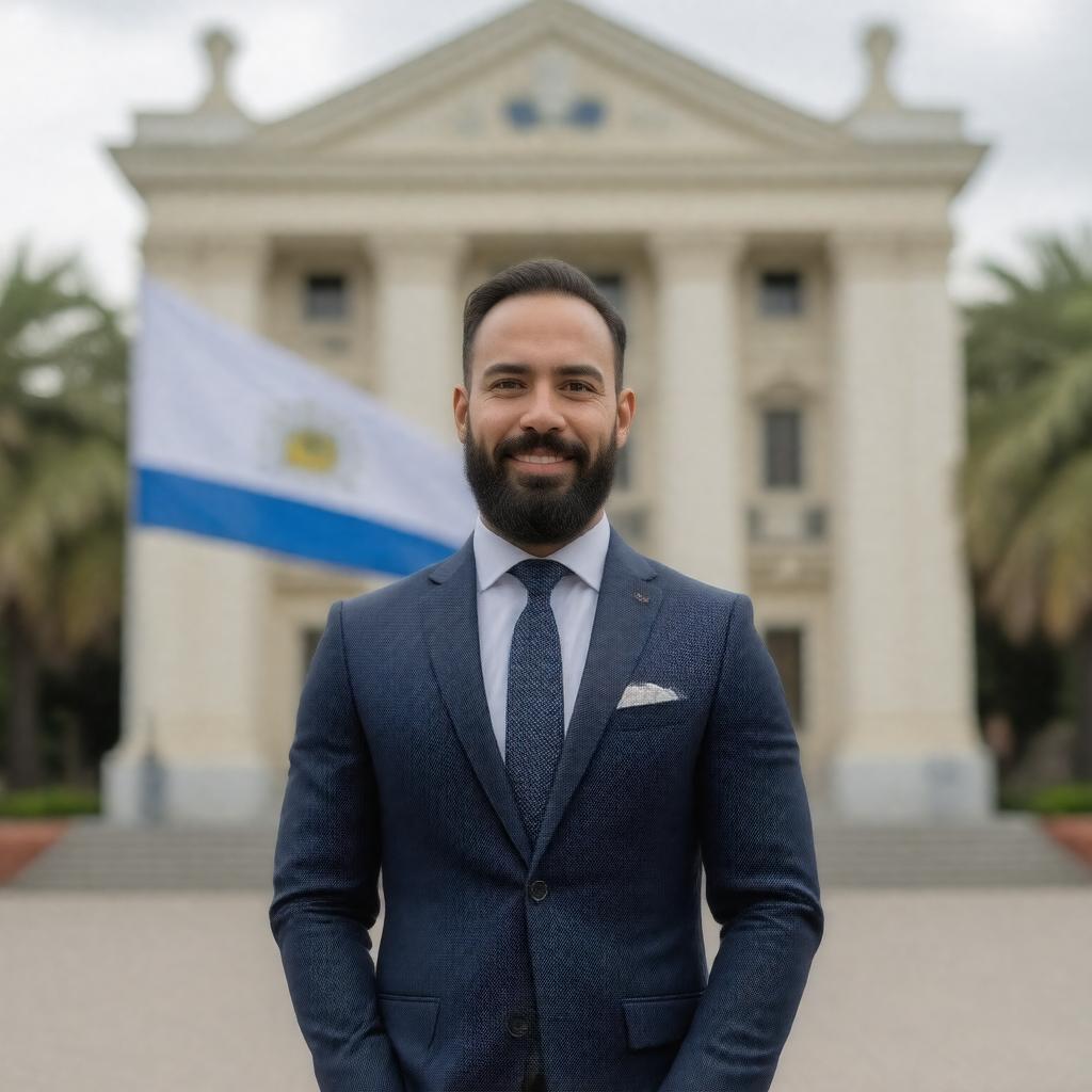 AI-created image of Nayib Bukele