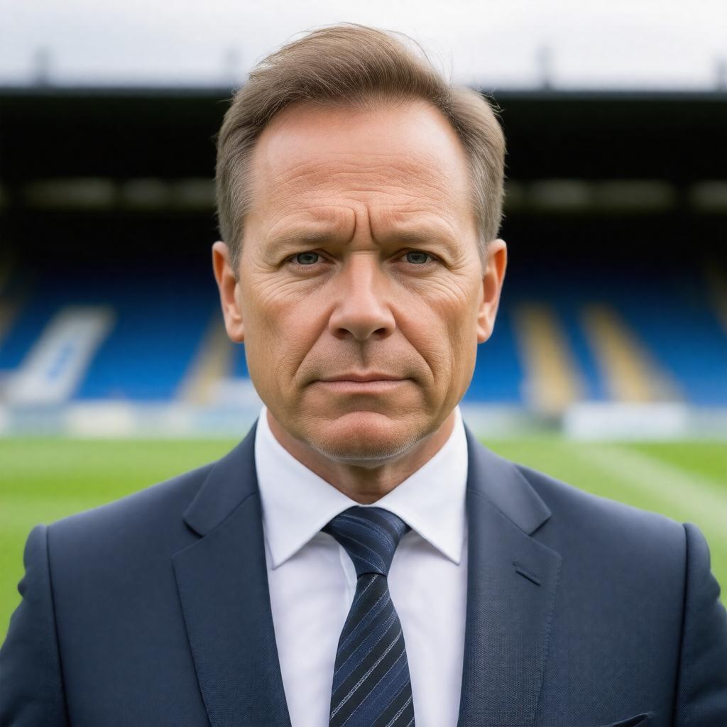 Click to view larger image AI-created image of Neal Ardley