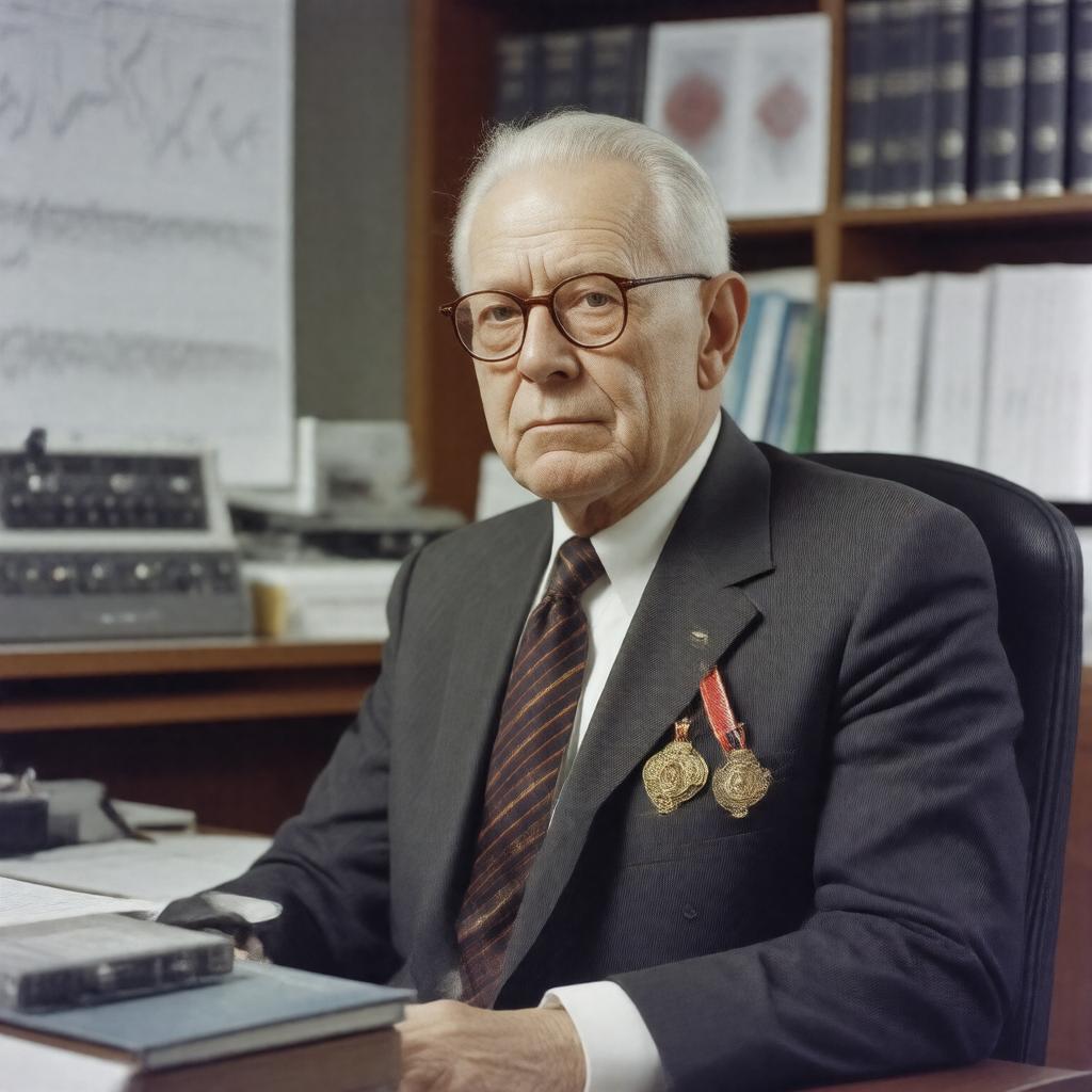 AI-created image of Neal E. Miller