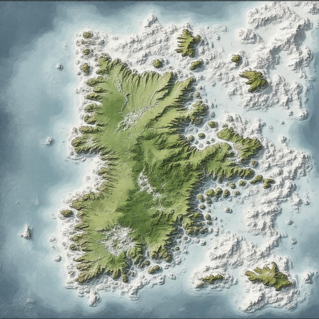 AI-created image of Near Islands group