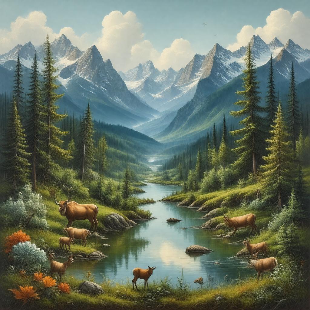 Click to view larger image AI-created image of Nearctic