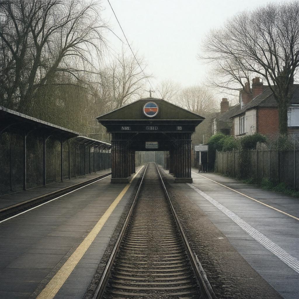 AI-created image of Neasden station