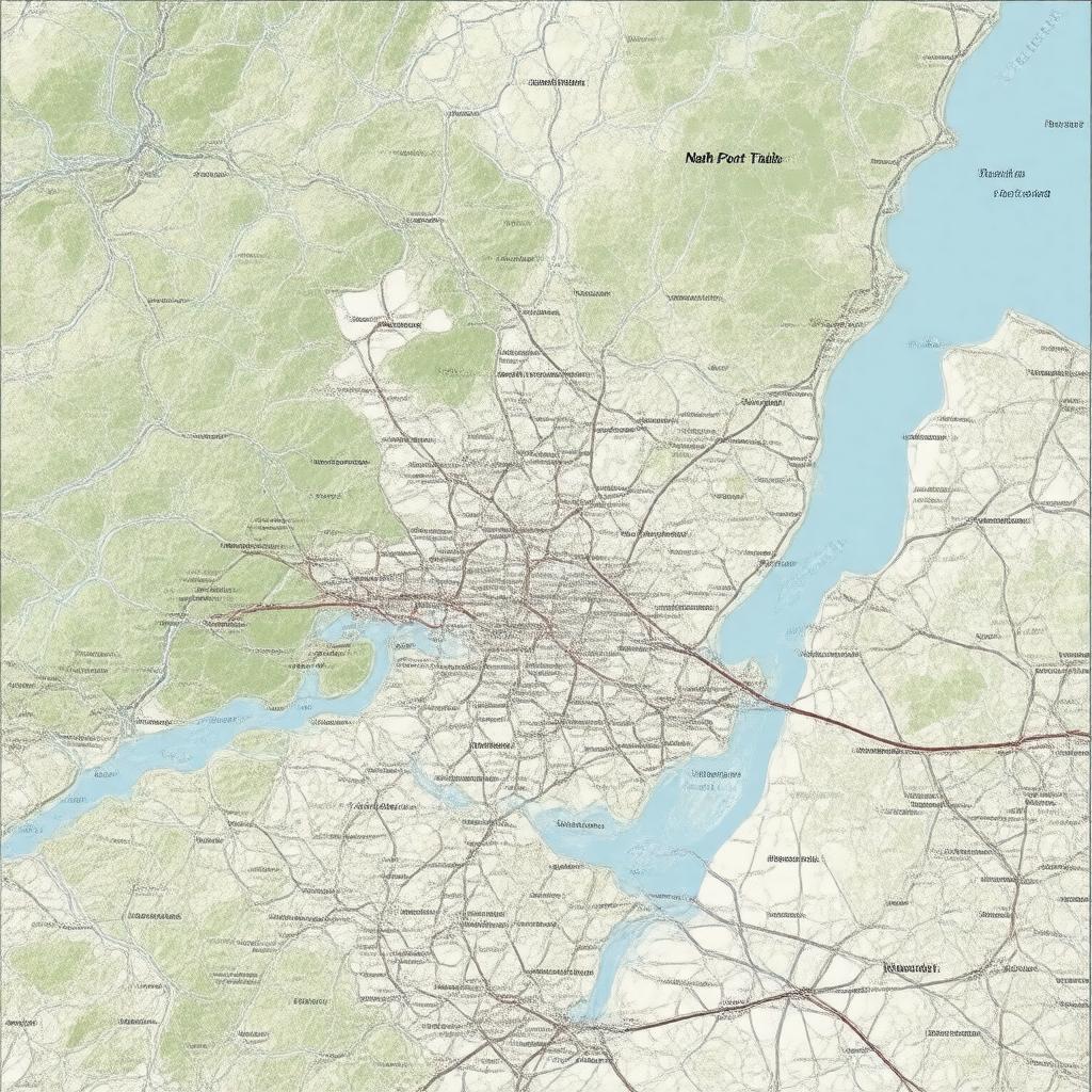 AI-created image of Neath Port Talbot, United Kingdom