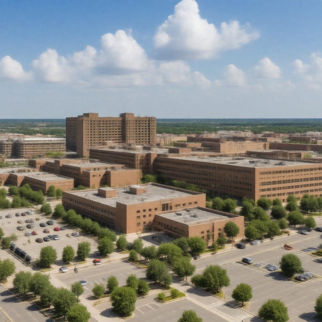 Click to view larger image AI-created image of Nebraska Medicine