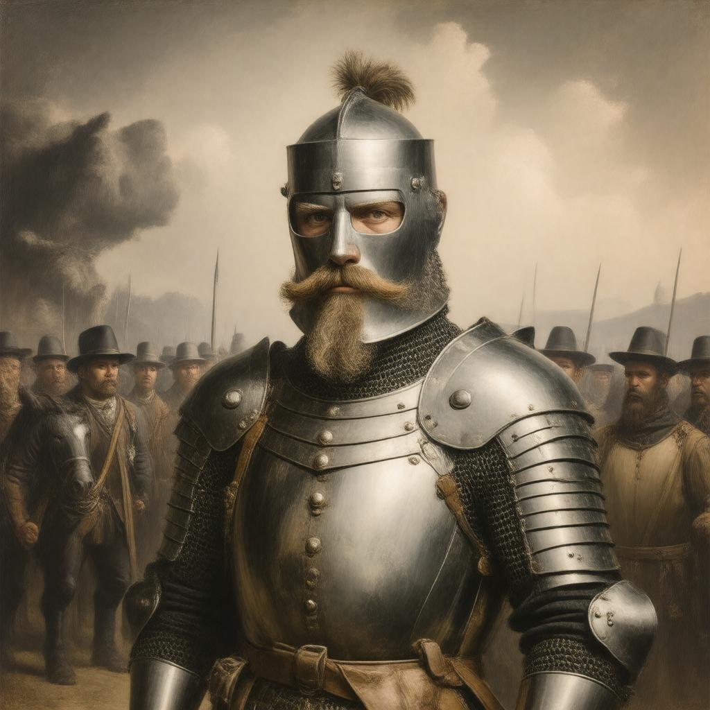 AI-created image of Ned Kelly