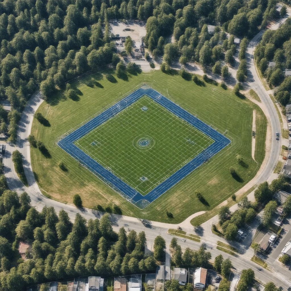 AI-created image of Needham High School