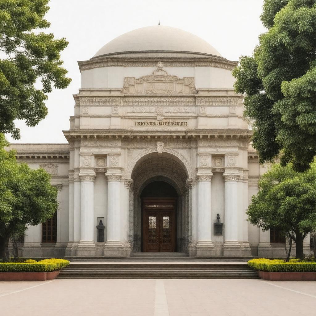 AI-created image of Nehru Memorial Museum