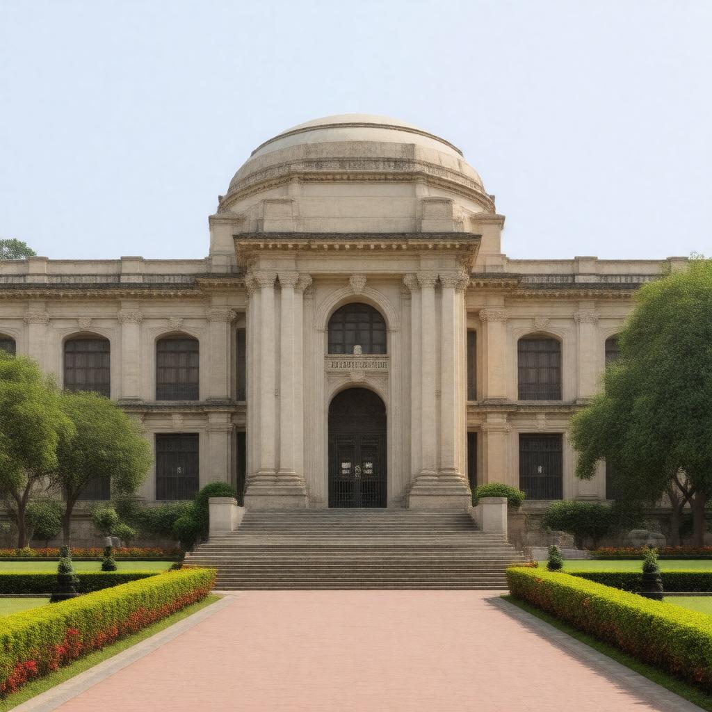AI-created image of Nehru Memorial Museum & Library