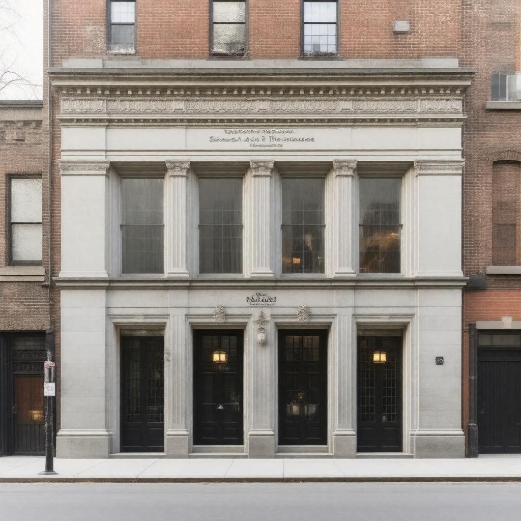 AI-created image of Neighborhood Playhouse School of the Theatre