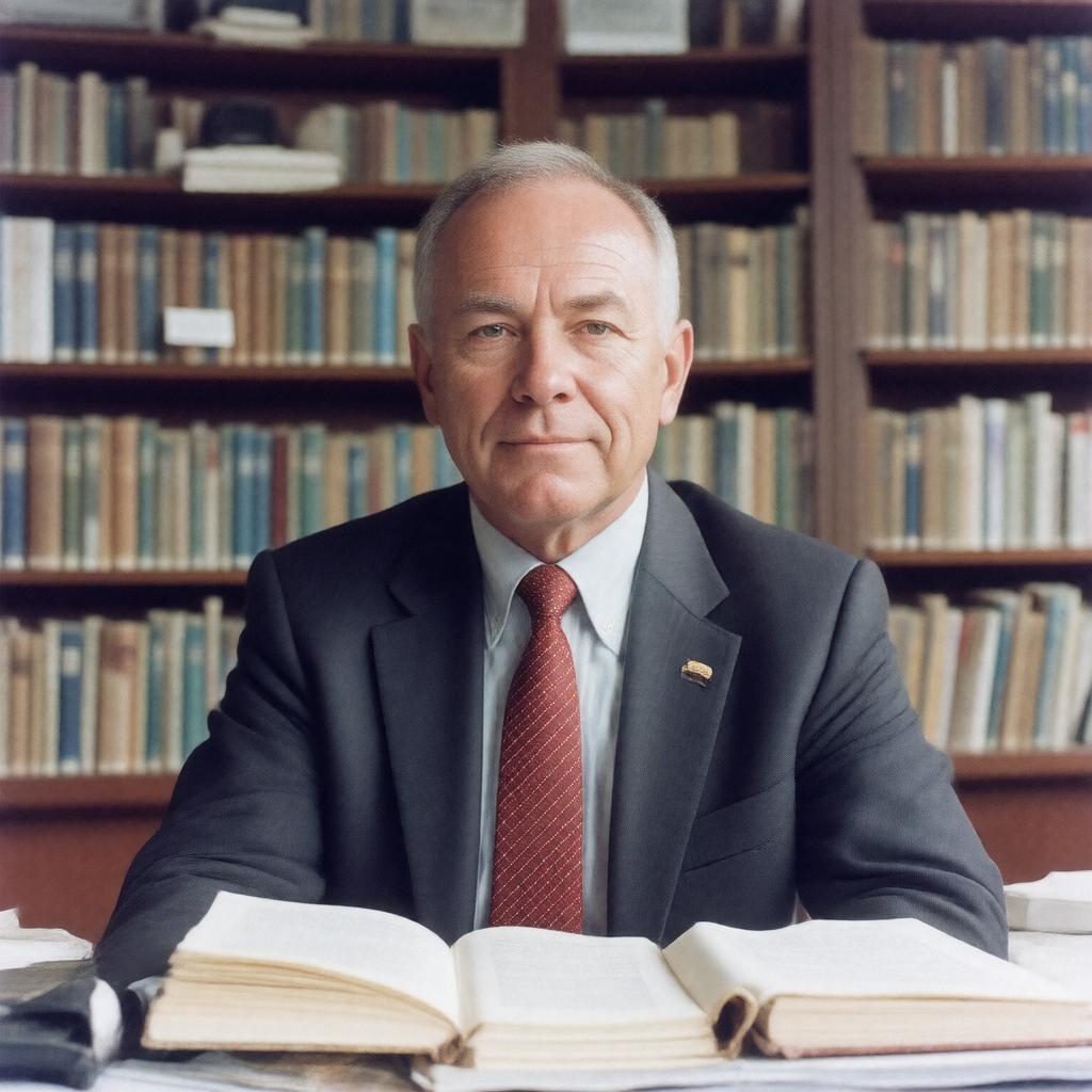 AI-created image of Neil J. Smelser