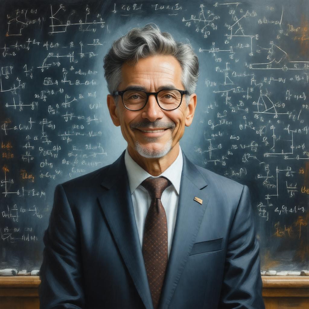 AI-created image of Neil Turok