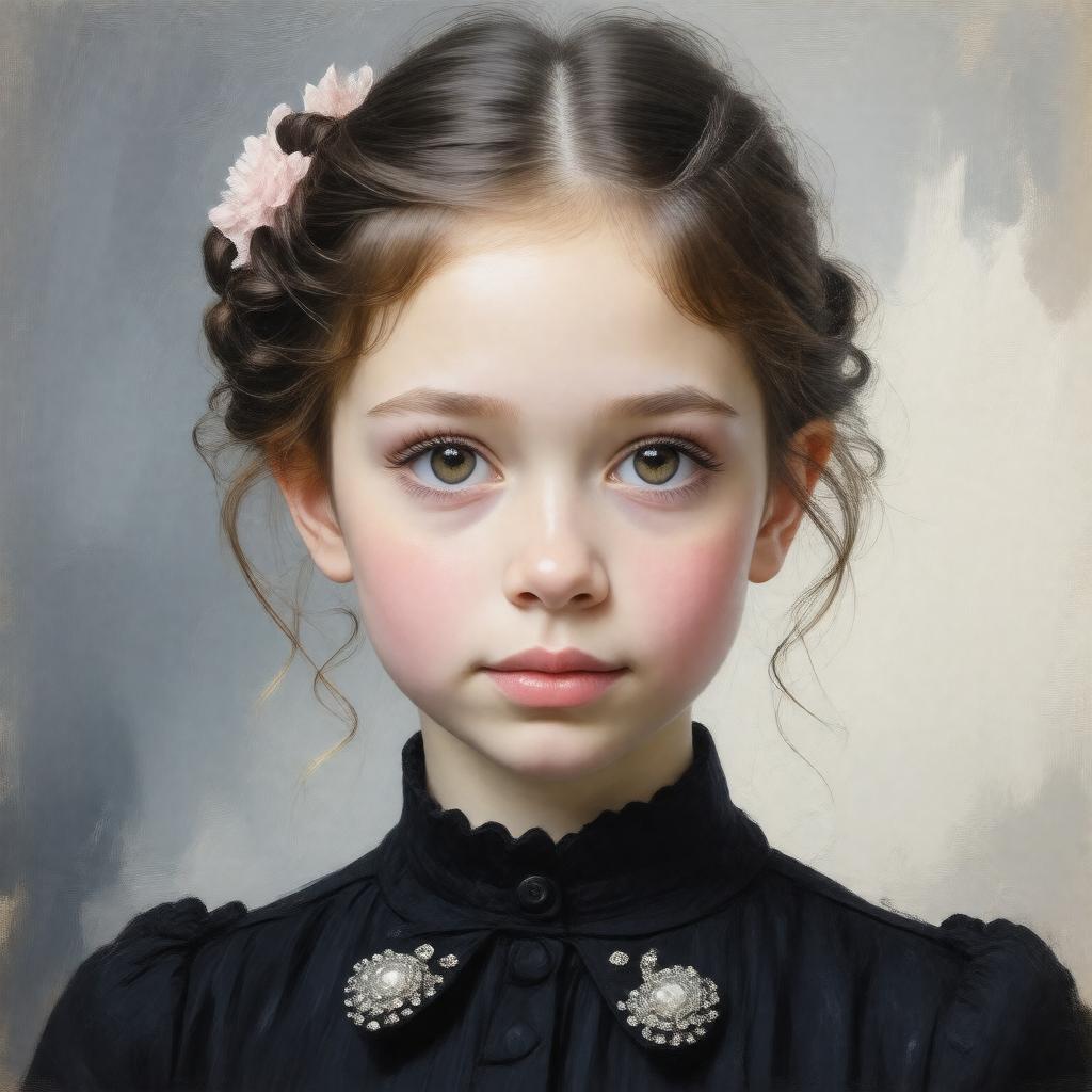 AI-created image of Nell Burton