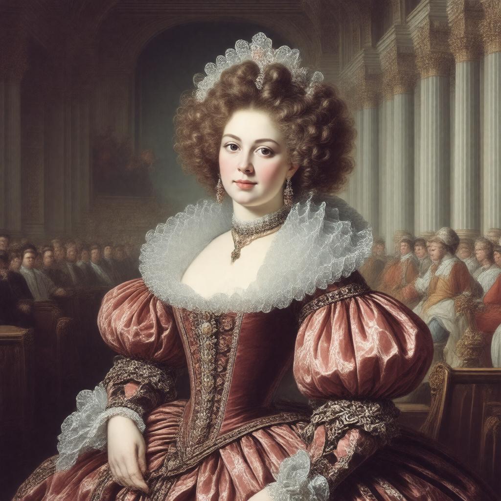 AI-created image of Nell Gwyn