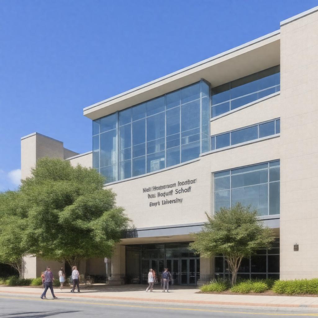 Click to view larger image AI-created image of Nell Hodgson Woodruff School of Nursing