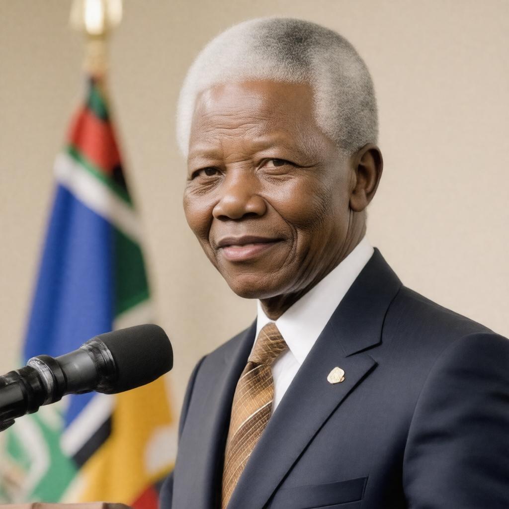 AI-created image of Nelson Mandela
