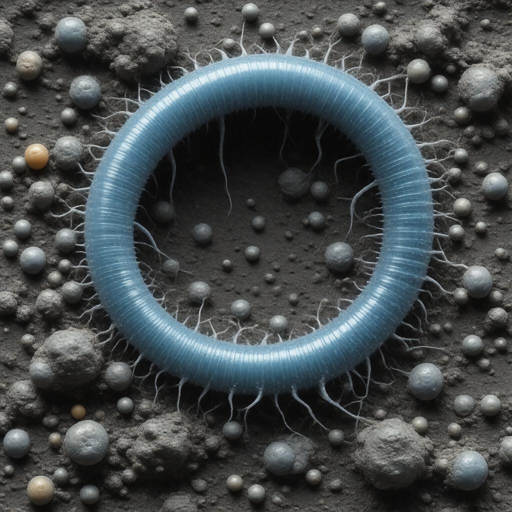 AI-created image of Nematoda
