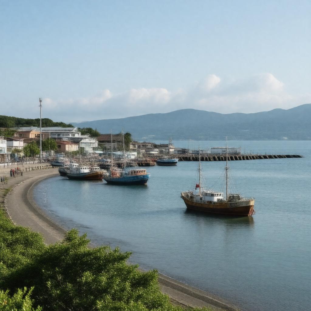 Click to view larger image AI-created image of Nemuro, Japan