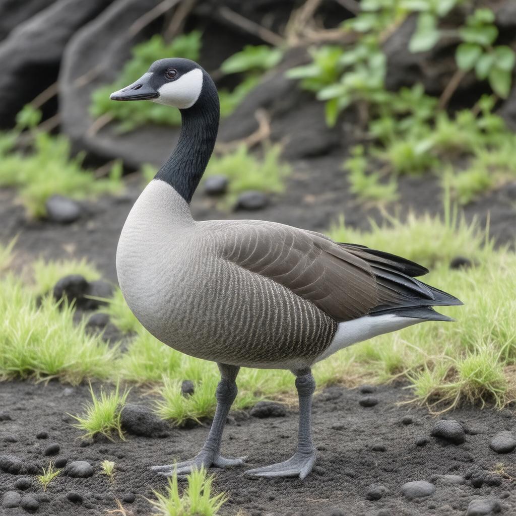 AI-created image of Nene (Hawaiian goose)