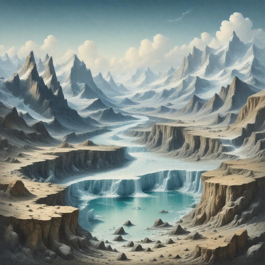 Click to view larger image AI-created image of Neoproterozoic Era