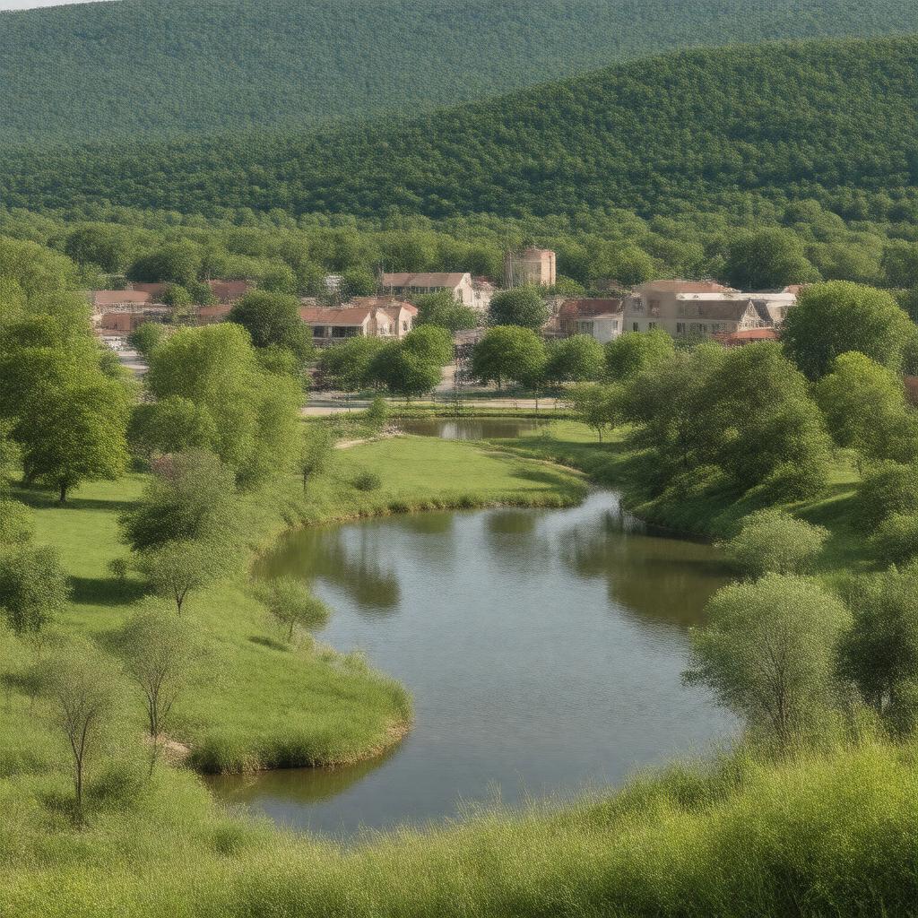 AI-created image of Neosho, Missouri