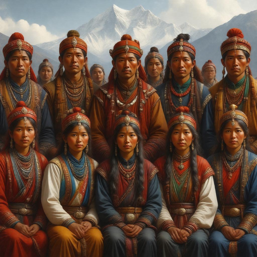 AI-created image of Nepali people
