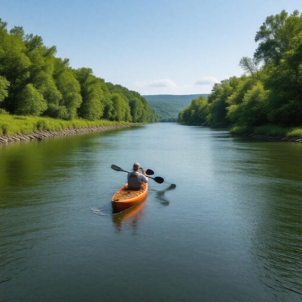 AI-created image of Nepaug River