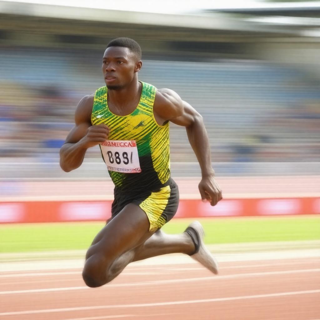 Click to view larger image AI-created image of Nesta Carter