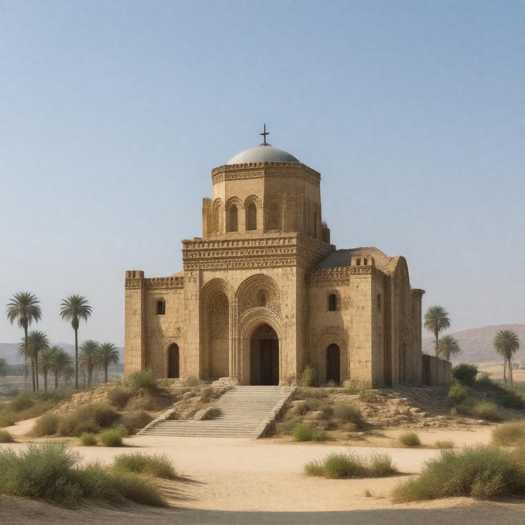 AI-created image of Nestorian Church