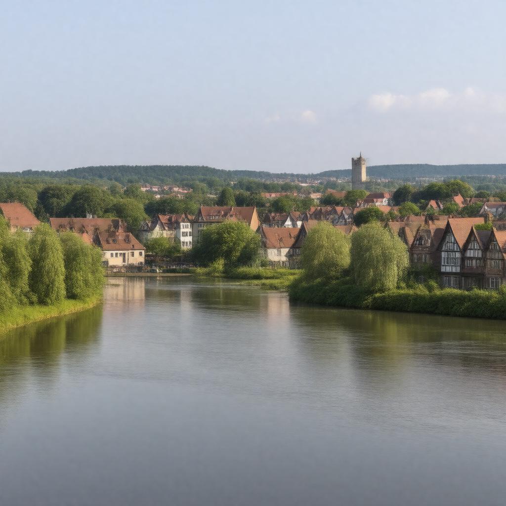 AI-created image of Neumünster