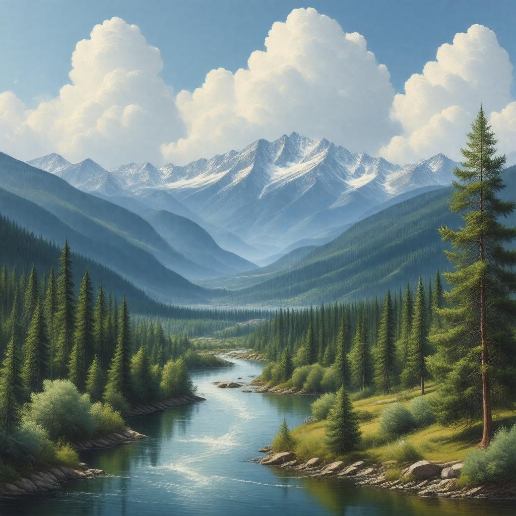 AI-created image of Nevada County