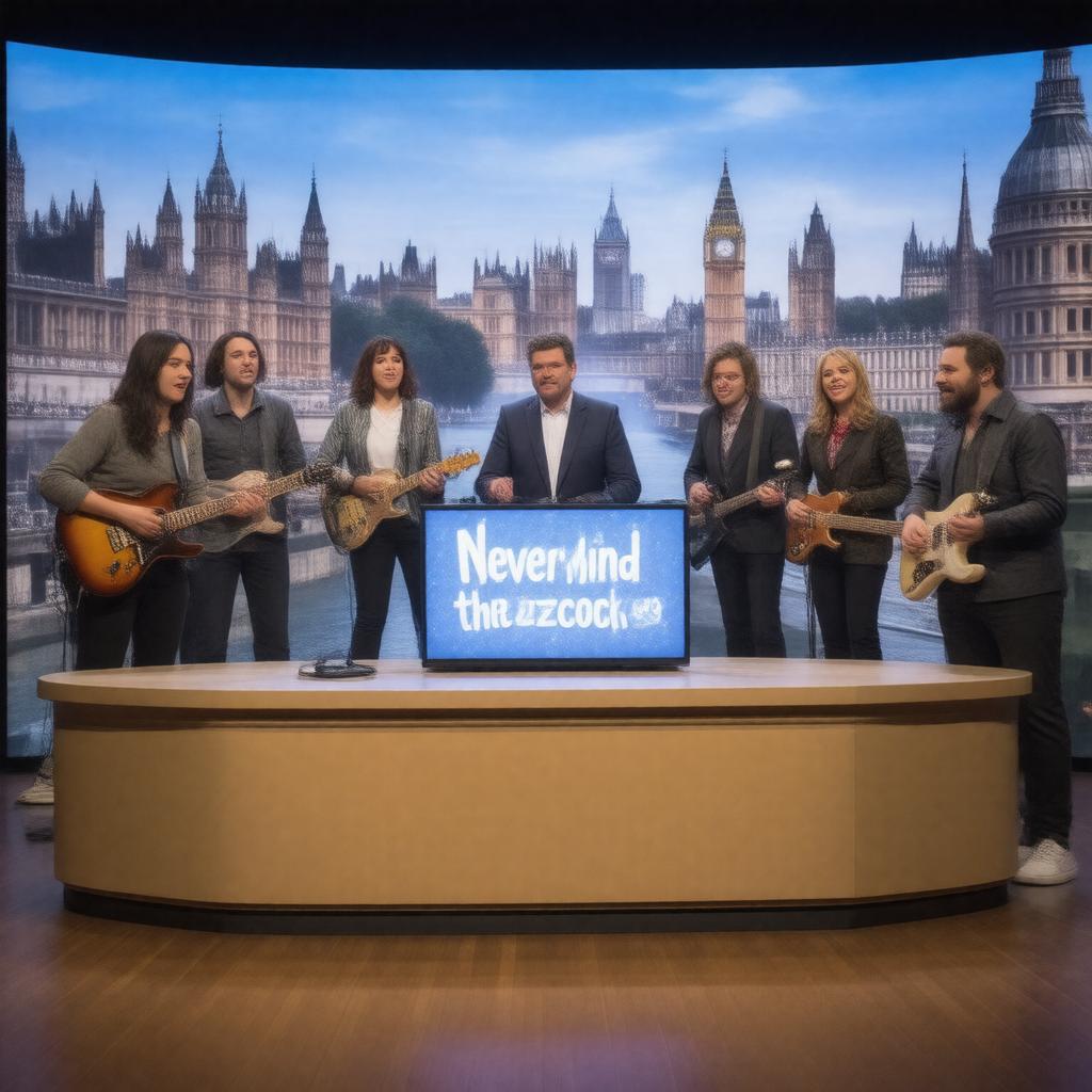 AI-created image of Never Mind the Buzzcocks