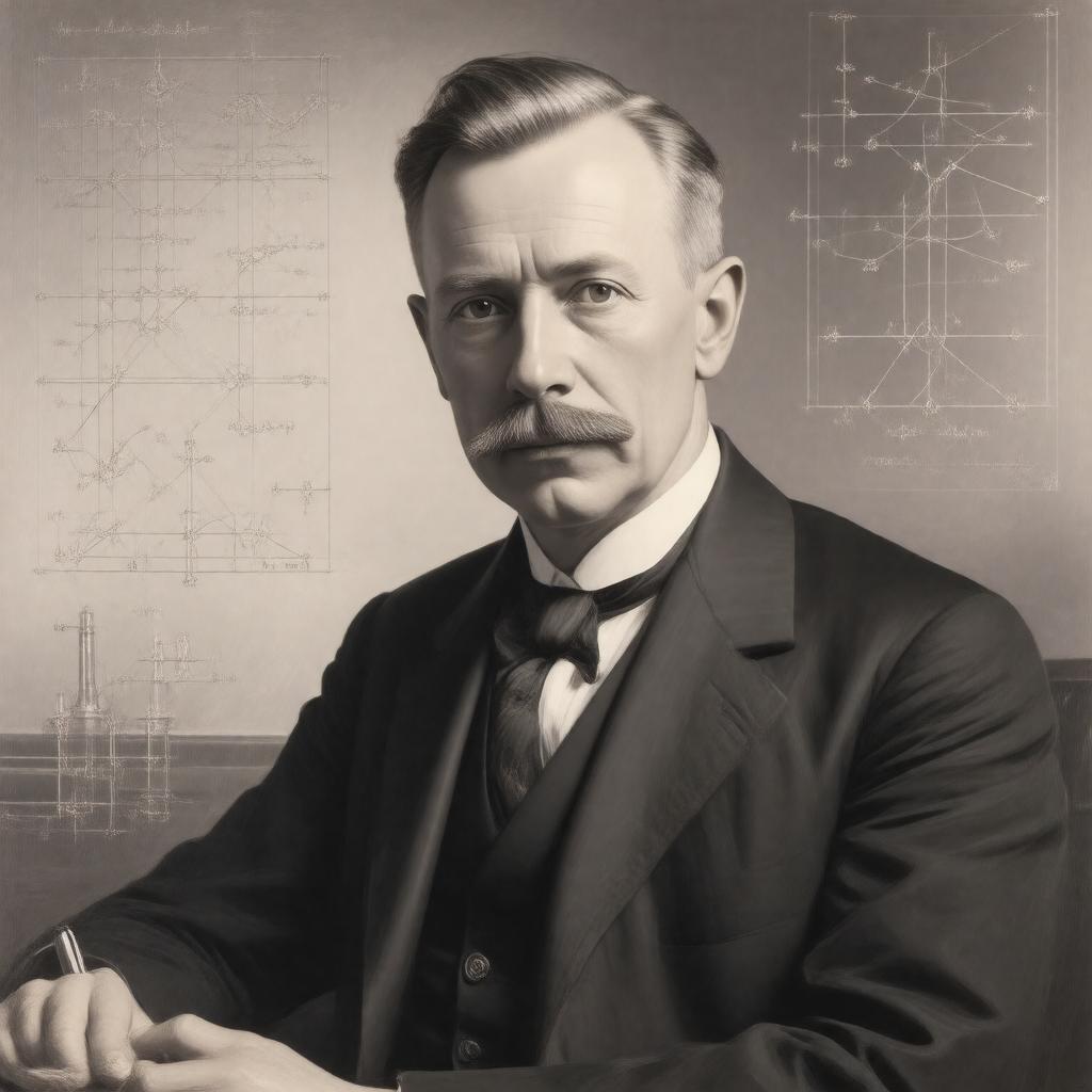 AI-created image of Nevill Francis Mott