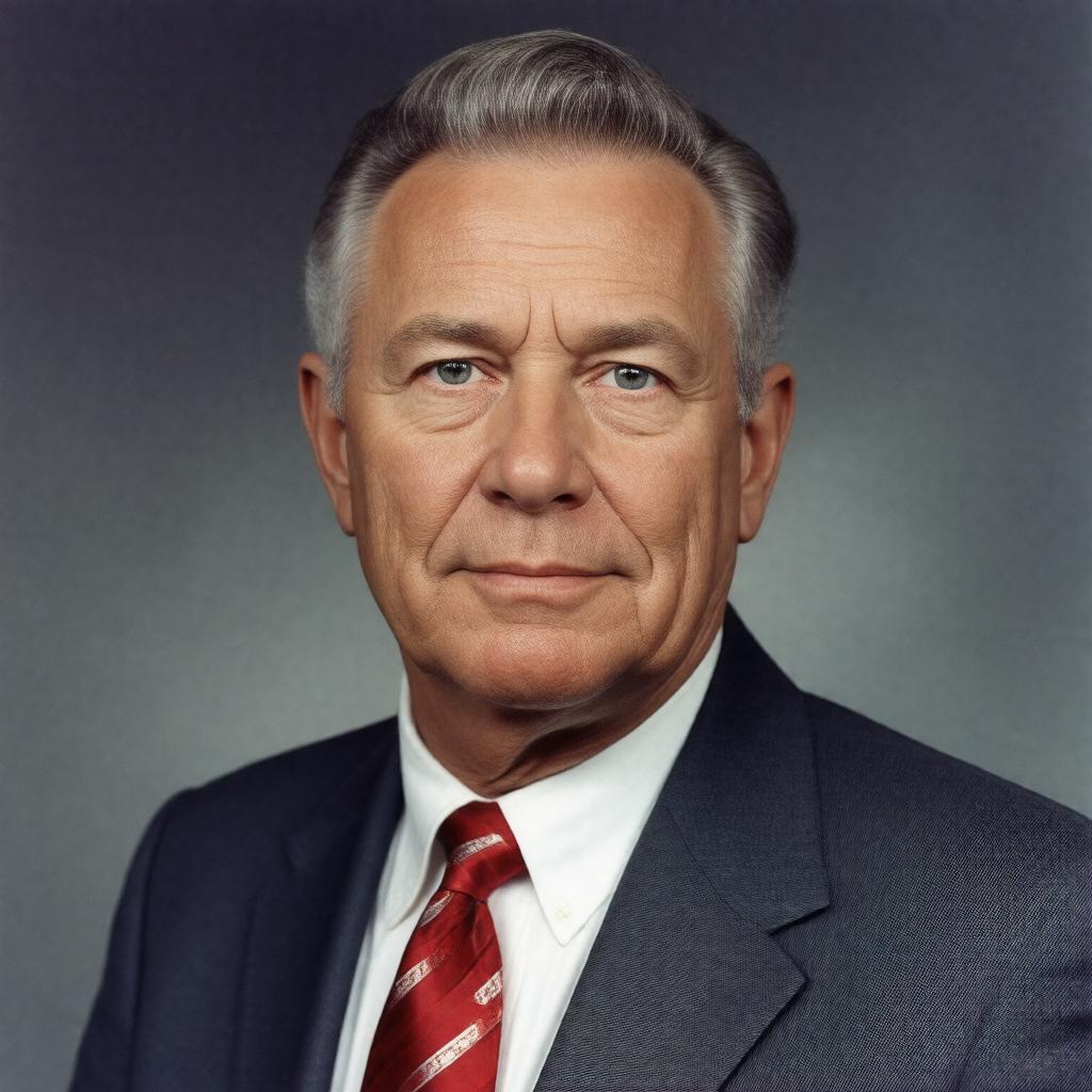 AI-created image of Neville Isdell