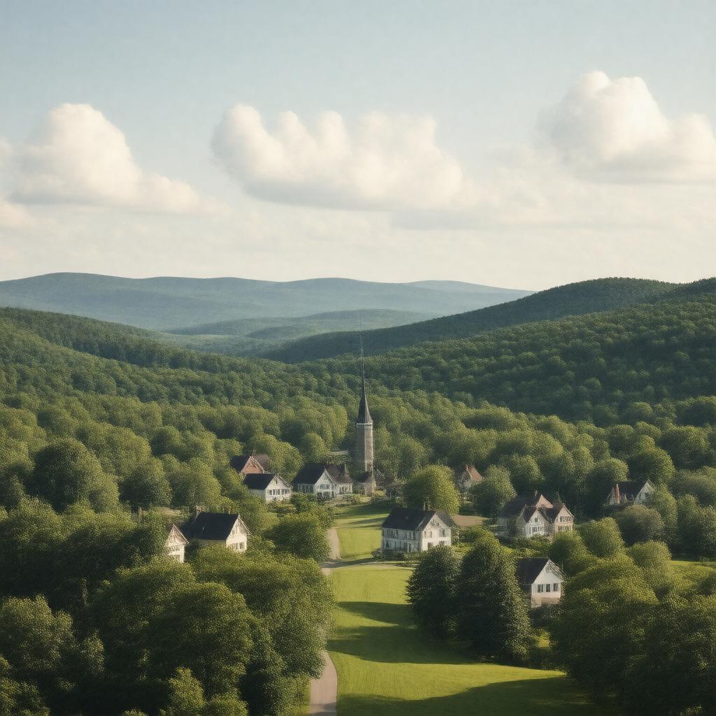 AI-created image of New Ashford