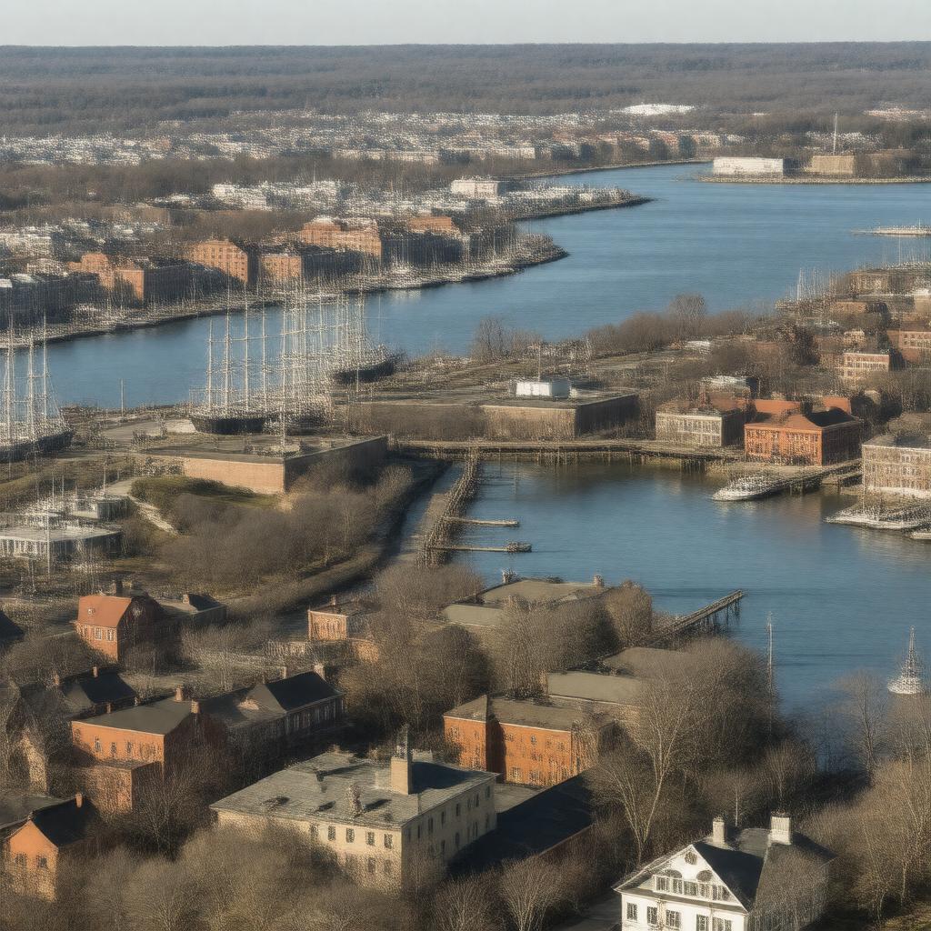 AI-created image of New Bedford