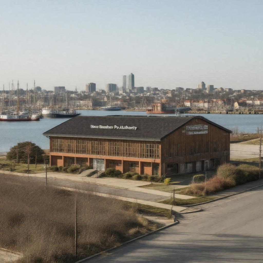 AI-created image of New Bedford Port Authority
