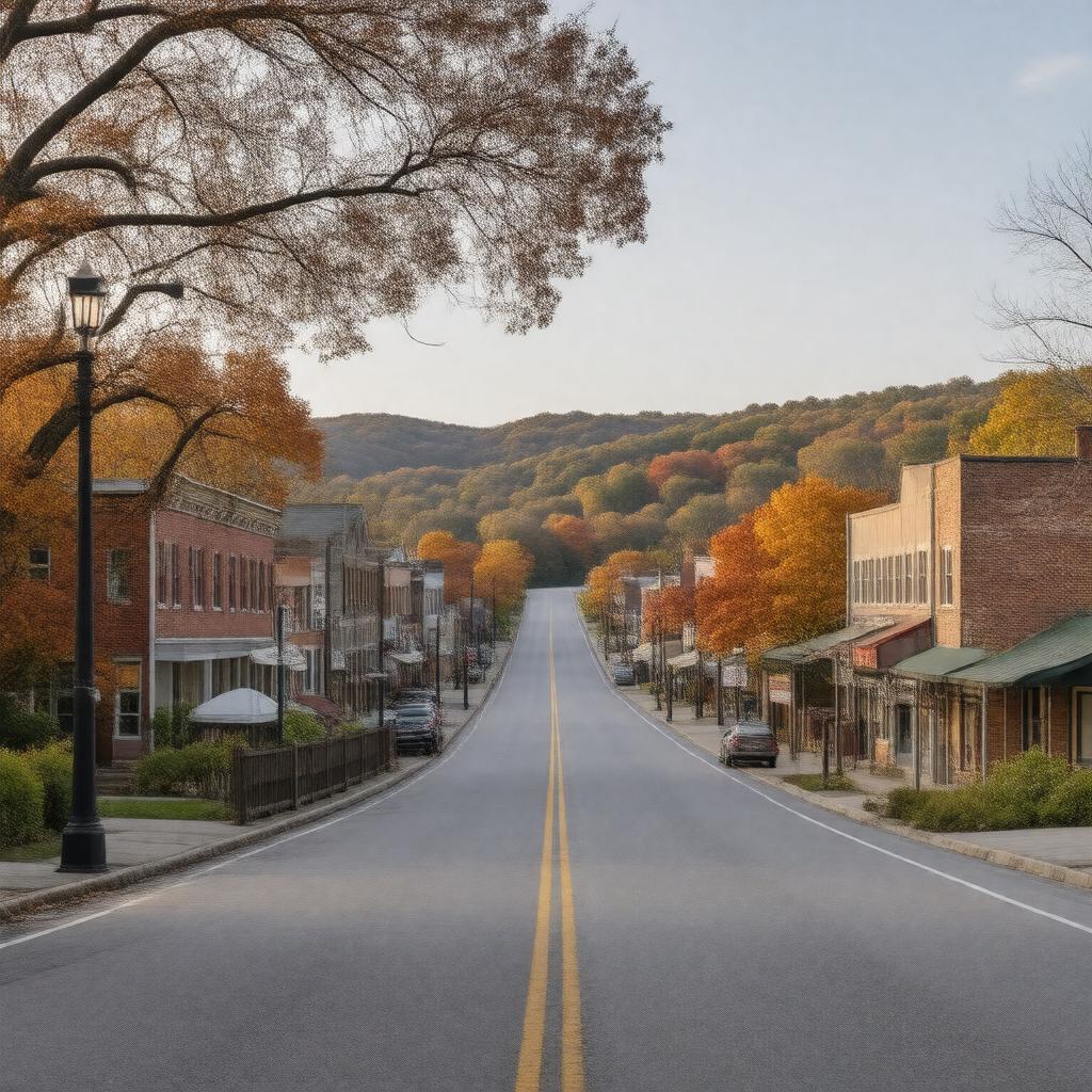 AI-created image of New Bloomfield