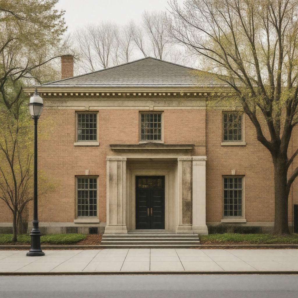 AI-created image of New Britain Museum of American Art
