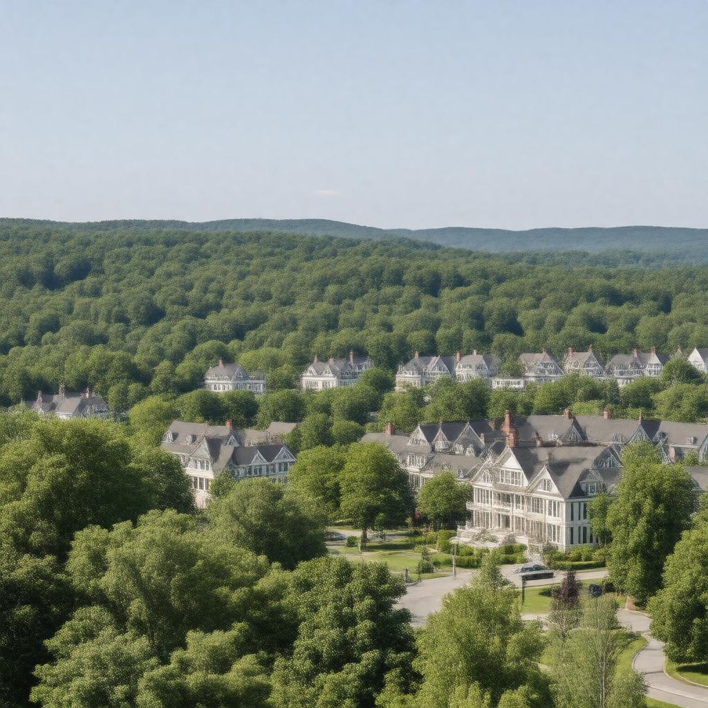 AI-created image of New Canaan