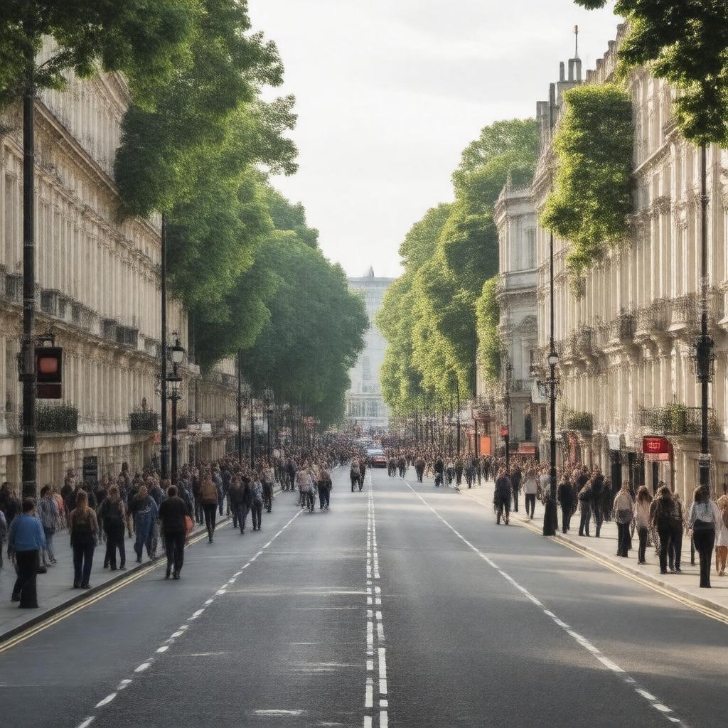 AI-created image of New Cavendish Street