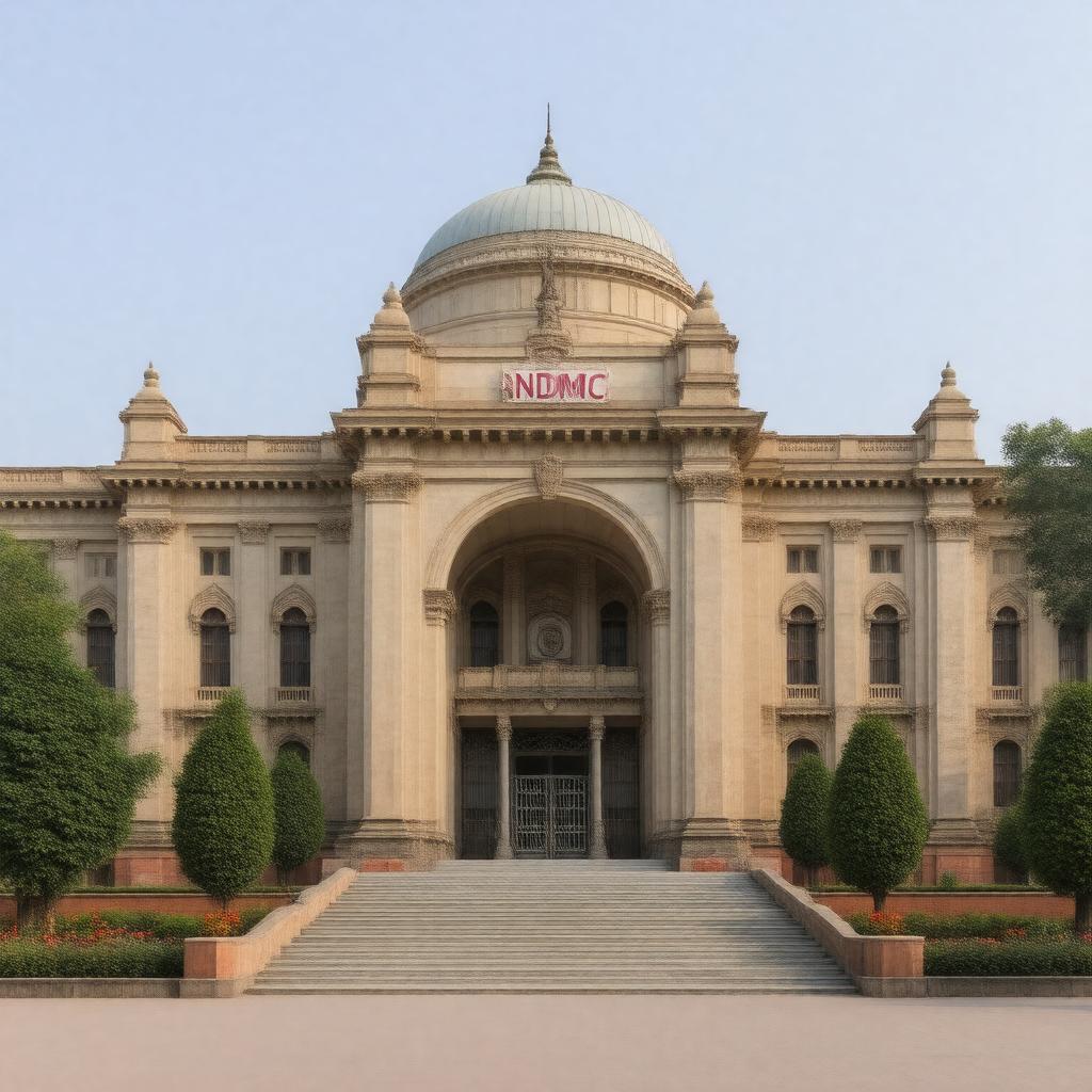 Click to view larger image AI-created image of New Delhi Municipal Council