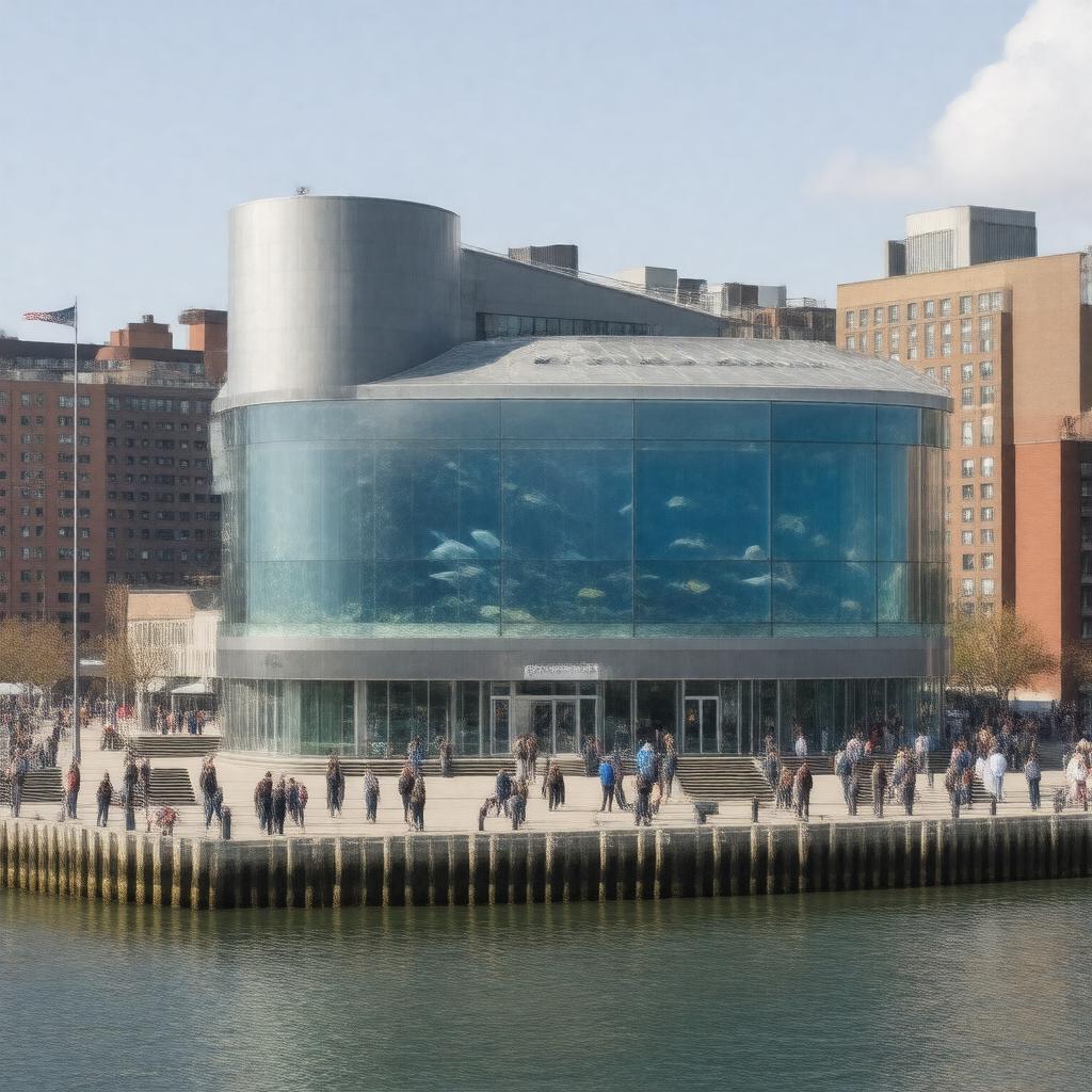 AI-created image of New England Aquarium