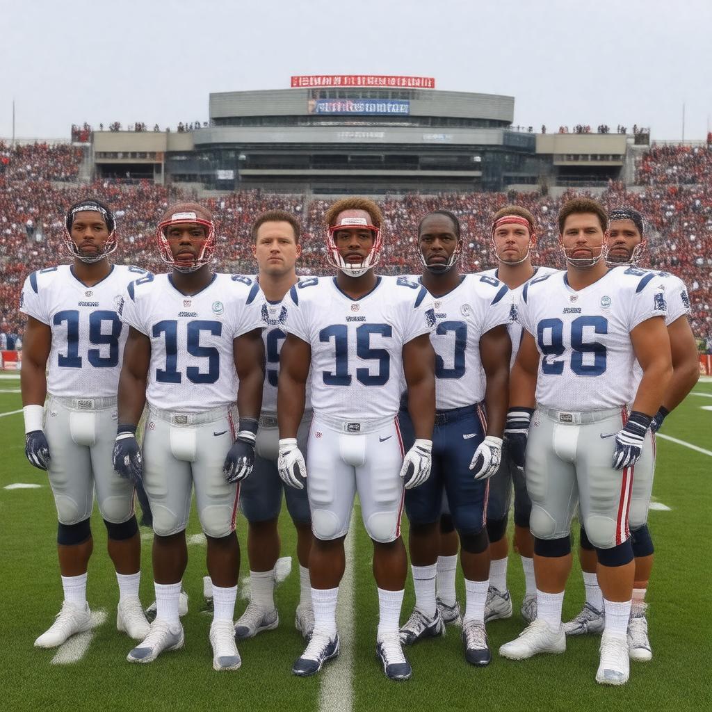 AI-created image of New England Patriots, 2000