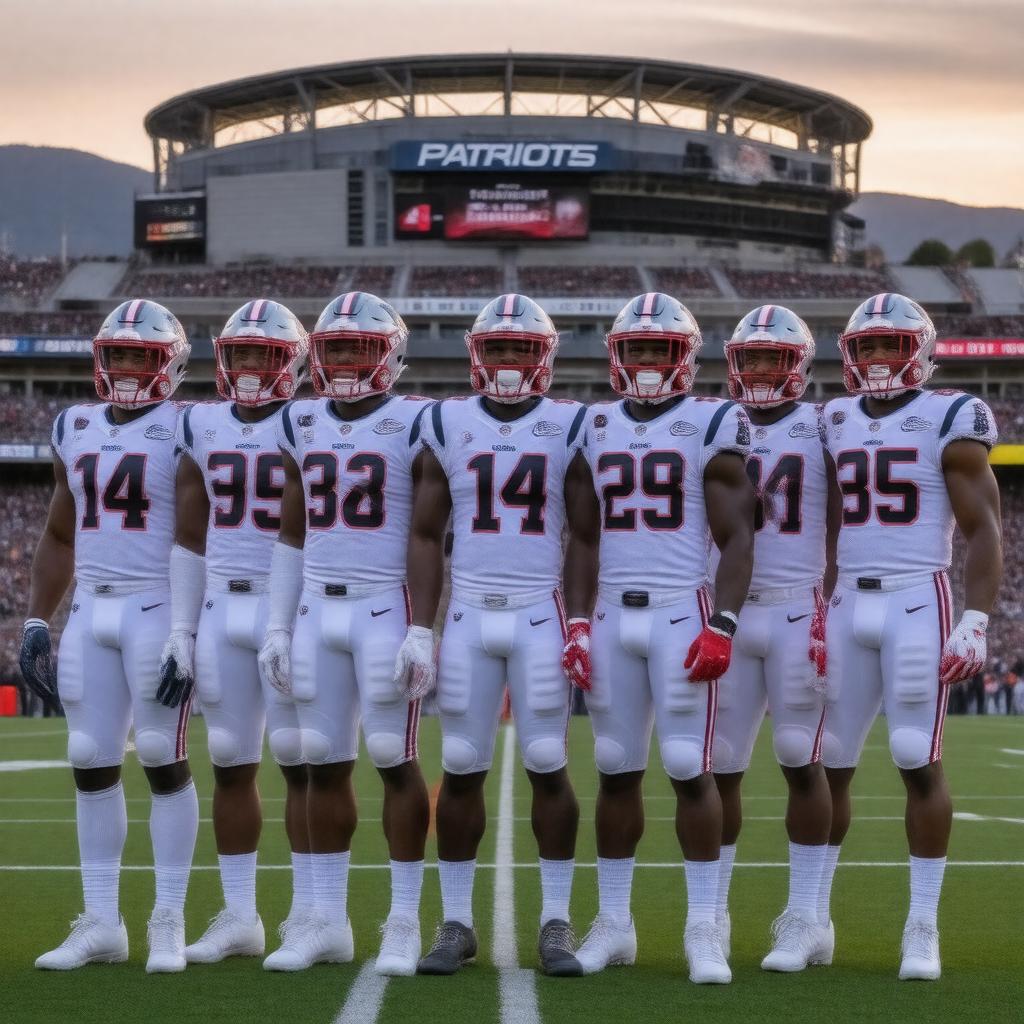 AI-created image of New England Patriots, 2023