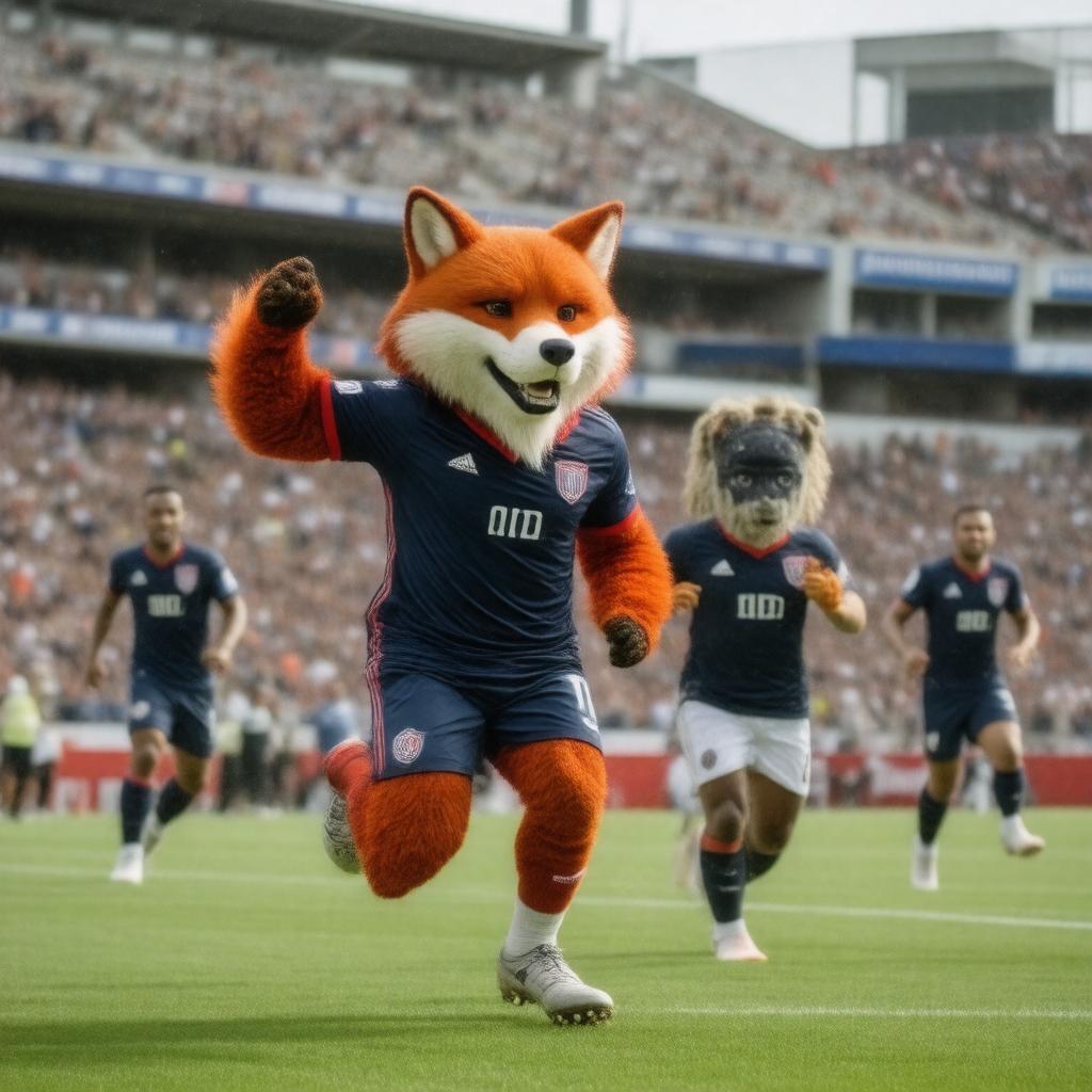 AI-created image of New England Revolution